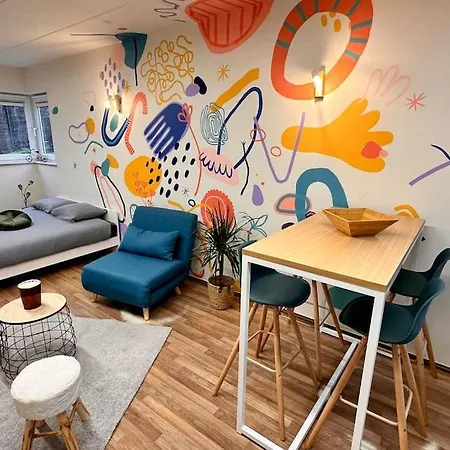 La Fresque D'heloise - 1 2 Lits Doubles 아파트 Péruwelz