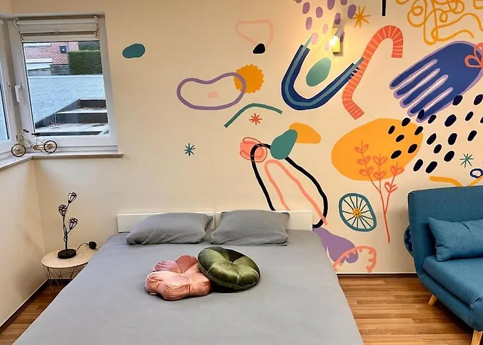 La Fresque D'heloise - 1 2 Lits Doubles Apartment *